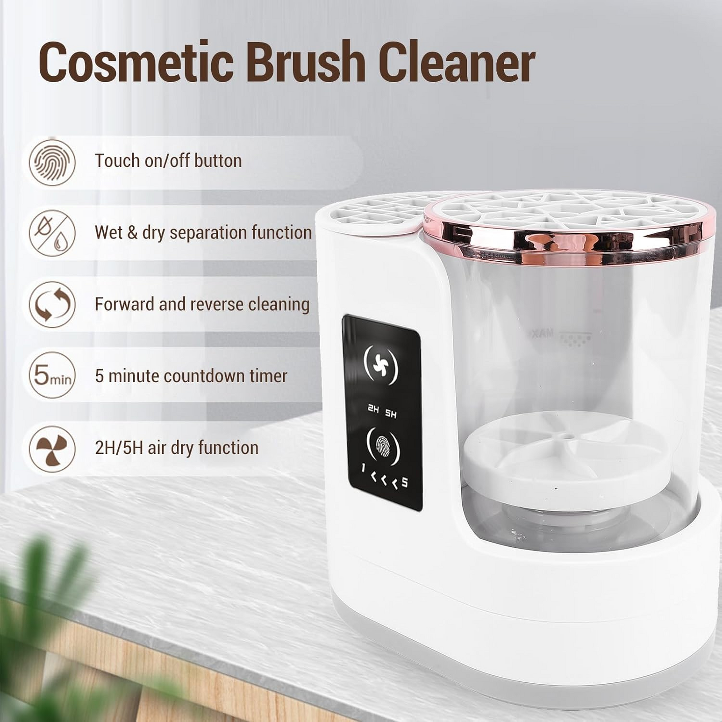 BrushBath - Clean & Dry System